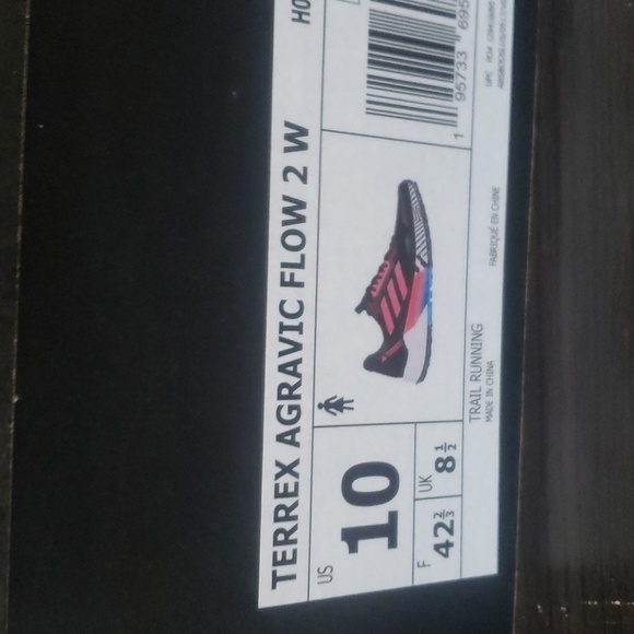 New Adidas Terrex Agravic Flow Sneakers Womens 10 Outdoor Trail Running Gorpcore - Picture 10 of 10